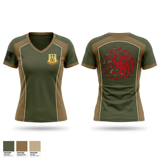 Womens Short Sleeve Vneck Shirt, 225 LSB, Army, Teamtime, Team time, sublimation, custom sports apparel, team uniforms, spirit wear, spiritwear, sports uniforms, custom shirts, team store, custom team store, fundraiser sports, apparel fundraiser