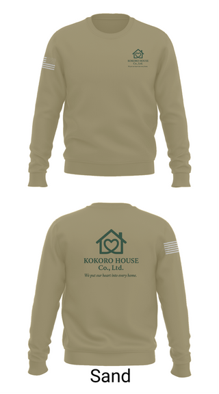 Crew Neck Sweatshirt, KOKOROHOUSE, , Teamtime, Team time, sublimation, custom sports apparel, team uniforms, spirit wear, spiritwear, sports uniforms, custom shirts, team store, custom team store, fundraiser sports, apparel fundraiser