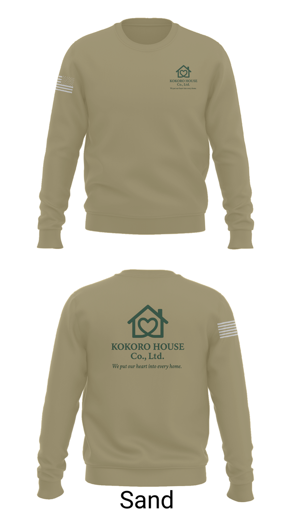 Crew Neck Sweatshirt, KOKOROHOUSE, , Teamtime, Team time, sublimation, custom sports apparel, team uniforms, spirit wear, spiritwear, sports uniforms, custom shirts, team store, custom team store, fundraiser sports, apparel fundraiser