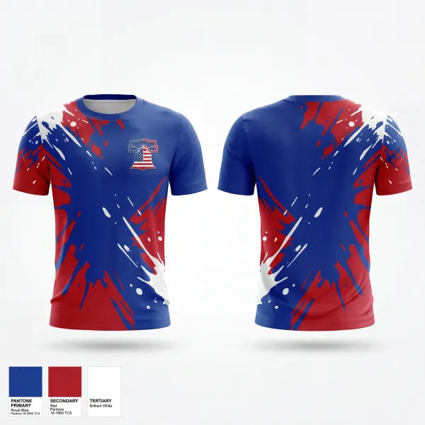 Short Sleeve Performance Shirt, Liberty Bell Baseball, Baseball, Teamtime, Team time, sublimation, custom sports apparel, team uniforms, spirit wear, spiritwear, sports uniforms, custom shirts, team store, custom team store, fundraiser sports, apparel fundraiser
