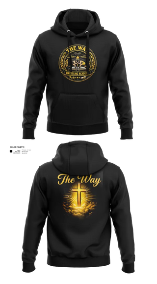 Hoodie, The Way, Wrestling, Teamtime, Team time, sublimation, custom sports apparel, team uniforms, spirit wear, spiritwear, sports uniforms, custom shirts, team store, custom team store, fundraiser sports, apparel fundraiser