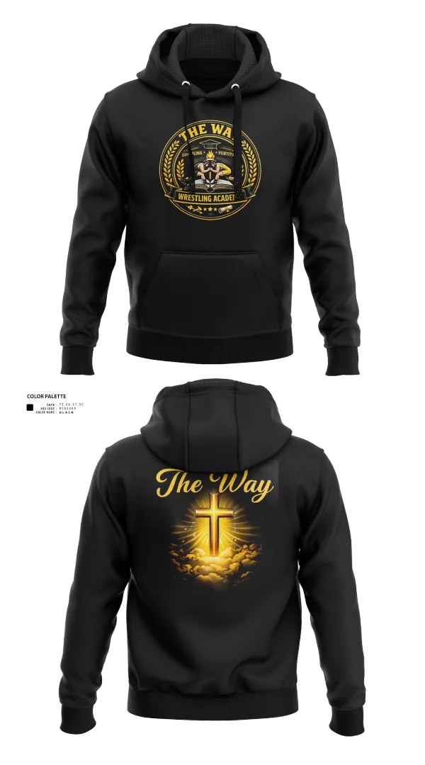 Hoodie, The Way, Wrestling, Teamtime, Team time, sublimation, custom sports apparel, team uniforms, spirit wear, spiritwear, sports uniforms, custom shirts, team store, custom team store, fundraiser sports, apparel fundraiser