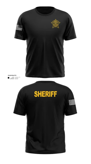 Short Sleeve Performance Shirt, Harris County Sheriff’s Office (GA), Police, Teamtime, Team time, sublimation, custom sports apparel, team uniforms, spirit wear, spiritwear, sports uniforms, custom shirts, team store, custom team store, fundraiser sports, apparel fundraiser