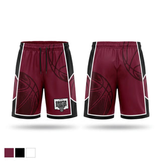 Athletic Shorts With Pockets, Cooper Academy, Men's Basketball, Teamtime, Team time, sublimation, custom sports apparel, team uniforms, spirit wear, spiritwear, sports uniforms, custom shirts, team store, custom team store, fundraiser sports, apparel fundraiser