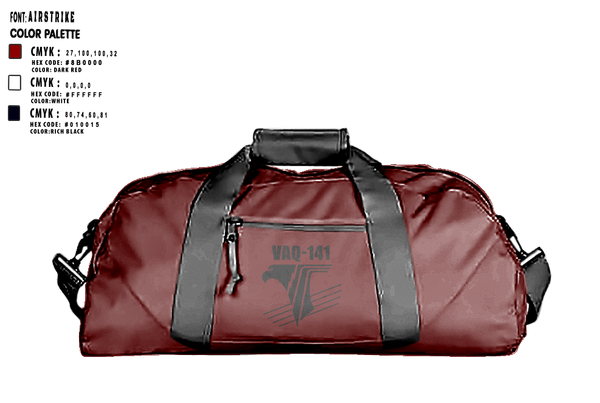 Duffle Bag, Vaq-141, , Teamtime, Team time, sublimation, custom sports apparel, team uniforms, spirit wear, spiritwear, sports uniforms, custom shirts, team store, custom team store, fundraiser sports, apparel fundraiser