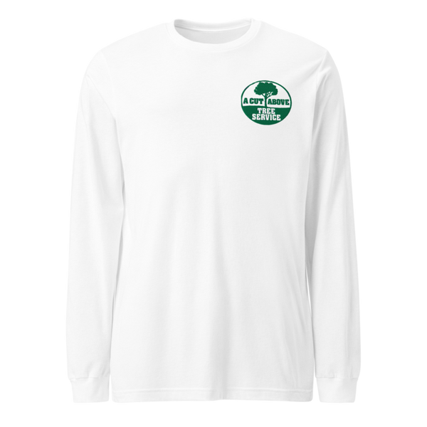Acut above tree service 53536573 Unisex Long Sleeve Tee | Bella + Canvas 3501