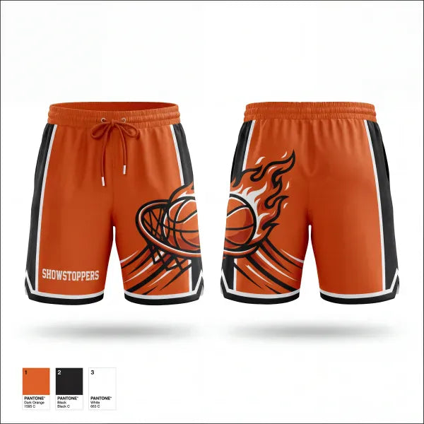 Athletic Shorts With Pockets, SHOWSTOPPERS, Men's Basketball, Teamtime, Team time, sublimation, custom sports apparel, team uniforms, spirit wear, spiritwear, sports uniforms, custom shirts, team store, custom team store, fundraiser sports, apparel fundraiser
