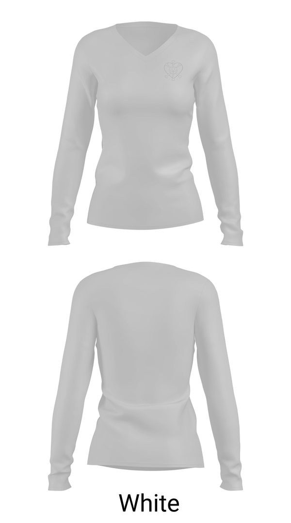 Womens Long Sleeve Vneck Shirt, Romero, Men's Soccer, Teamtime, Team time, sublimation, custom sports apparel, team uniforms, spirit wear, spiritwear, sports uniforms, custom shirts, team store, custom team store, fundraiser sports, apparel fundraiser