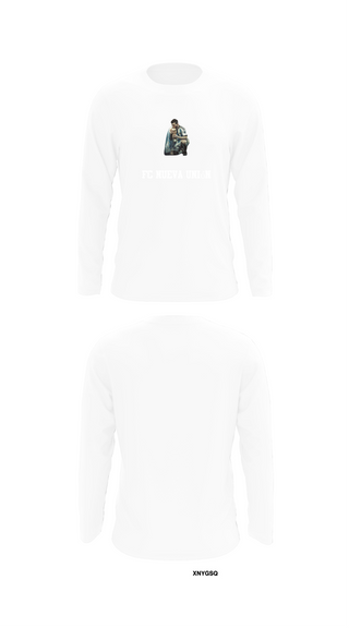 Long Sleeve Performance Shirt, FC Nueva Unión, Men's Soccer, Teamtime, Team time, sublimation, custom sports apparel, team uniforms, spirit wear, spiritwear, sports uniforms, custom shirts, team store, custom team store, fundraiser sports, apparel fundraiser
