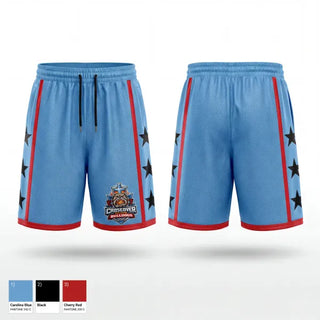 Mens Reversible Basketball Shorts, Crossover Hoops Bulldoge, Men's Basketball, Teamtime, Team time, sublimation, custom sports apparel, team uniforms, spirit wear, spiritwear, sports uniforms, custom shirts, team store, custom team store, fundraiser sports, apparel fundraiser