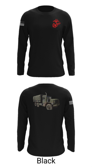 Long Sleeve Performance Shirt, H&S Battalion HQ CO Station Motor T, , Teamtime, Team time, sublimation, custom sports apparel, team uniforms, spirit wear, spiritwear, sports uniforms, custom shirts, team store, custom team store, fundraiser sports, apparel fundraiser