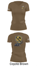 3227 aircav 53479323 Women's Short Sleeve V-neck Shirt - 8
