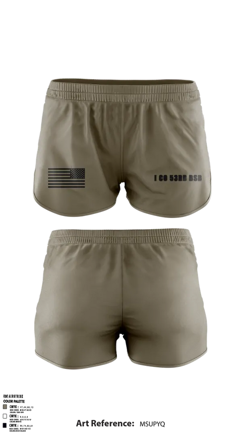 Ranger Panties, I Co 53rd BSB, National Guard, Teamtime, Team time, sublimation, custom sports apparel, team uniforms, spirit wear, spiritwear, sports uniforms, custom shirts, team store, custom team store, fundraiser sports, apparel fundraiser