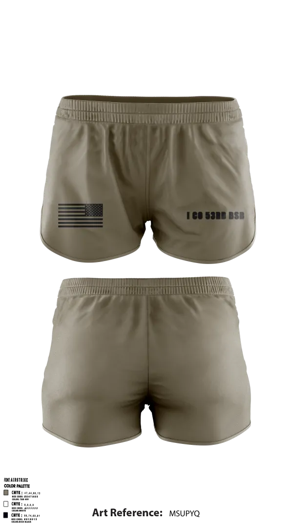 Ranger Panties, I Co 53rd BSB, National Guard, Teamtime, Team time, sublimation, custom sports apparel, team uniforms, spirit wear, spiritwear, sports uniforms, custom shirts, team store, custom team store, fundraiser sports, apparel fundraiser
