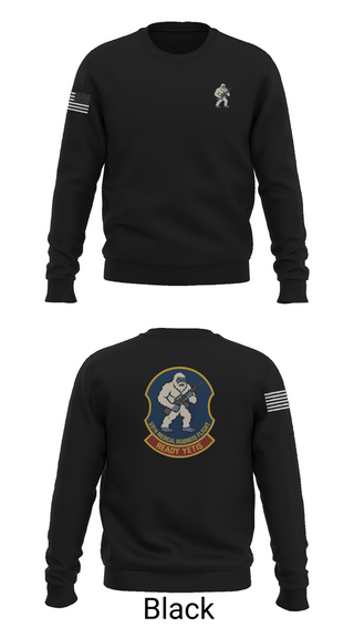 Crew Neck Sweatshirt, Medical Readiness Flight, Air Force, Teamtime, Team time, sublimation, custom sports apparel, team uniforms, spirit wear, spiritwear, sports uniforms, custom shirts, team store, custom team store, fundraiser sports, apparel fundraiser