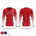 Lady Patriots 72147941 Women's Long Sleeve V-neck Shirt - 1