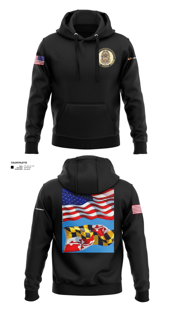 Hoodie, Greenbelt police Charlie squad, Police, Teamtime, Team time, sublimation, custom sports apparel, team uniforms, spirit wear, spiritwear, sports uniforms, custom shirts, team store, custom team store, fundraiser sports, apparel fundraiser