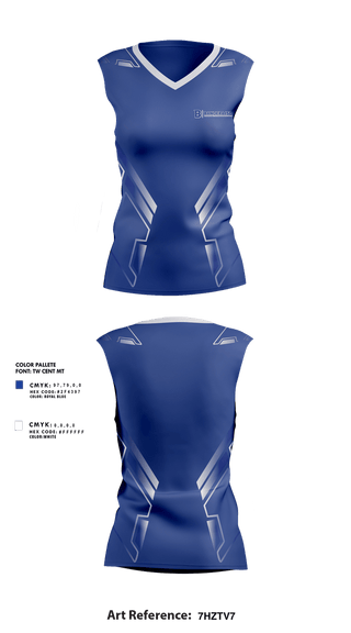 Sleeveless Performance Shirt, Bandera Bulldogs Volleyball, Women's Volleyball, Teamtime, Team time, sublimation, custom sports apparel, team uniforms, spirit wear, spiritwear, sports uniforms, custom shirts, team store, custom team store, fundraiser sports, apparel fundraiser