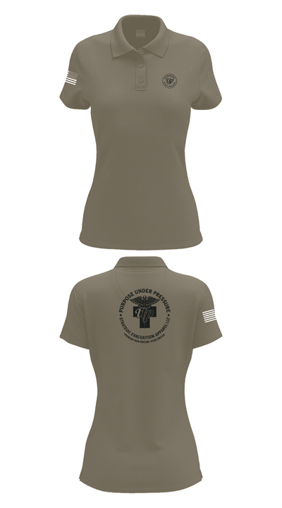 439th AES 50968324 Women's Short Sleeve Performance Polo  - 75