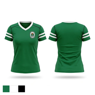 Womens Short Sleeve Vneck Shirt, Marshall University, Rugby, Teamtime, Team time, sublimation, custom sports apparel, team uniforms, spirit wear, spiritwear, sports uniforms, custom shirts, team store, custom team store, fundraiser sports, apparel fundraiser