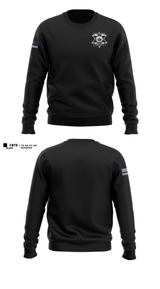 Crew Neck Sweatshirt, Albany County Sheriff, Police, Teamtime, Team time, sublimation, custom sports apparel, team uniforms, spirit wear, spiritwear, sports uniforms, custom shirts, team store, custom team store, fundraiser sports, apparel fundraiser