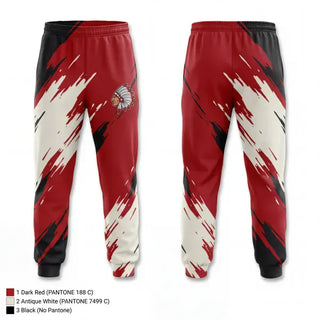 Sweatpants, Kingston Redskins, Baseball, Teamtime, Team time, sublimation, custom sports apparel, team uniforms, spirit wear, spiritwear, sports uniforms, custom shirts, team store, custom team store, fundraiser sports, apparel fundraiser