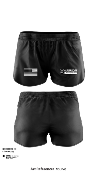 Ranger Panties, Warrior University, , Teamtime, Team time, sublimation, custom sports apparel, team uniforms, spirit wear, spiritwear, sports uniforms, custom shirts, team store, custom team store, fundraiser sports, apparel fundraiser