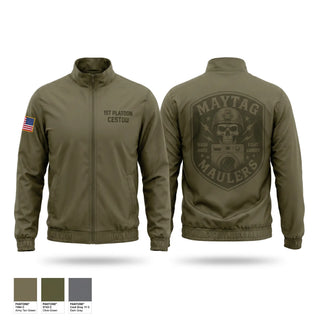 Windbreaker, Maytag Maulers, National Guard, Teamtime, Team time, sublimation, custom sports apparel, team uniforms, spirit wear, spiritwear, sports uniforms, custom shirts, team store, custom team store, fundraiser sports, apparel fundraiser