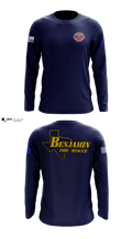 Benjamin Fire Department 83965457 Long Sleeve Performance Shirt - 100