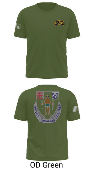 Old School Cotton Feel Shirt, Chaos Company, 1-182 Infantry, , Teamtime, Team time, sublimation, custom sports apparel, team uniforms, spirit wear, spiritwear, sports uniforms, custom shirts, team store, custom team store, fundraiser sports, apparel fundraiser
