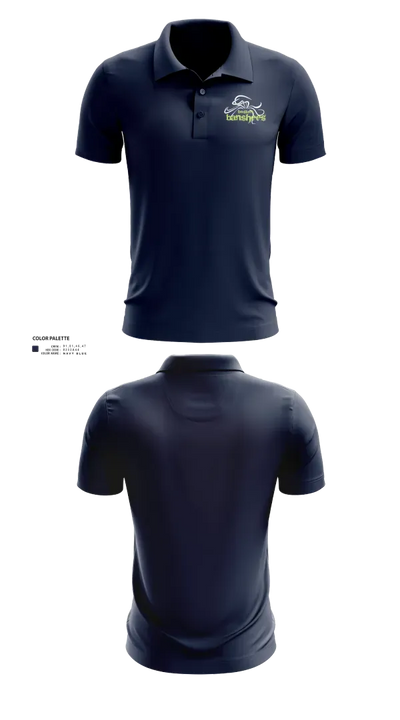 Boston Banshees 81530630 Short Sleeve Performance Polo - 32