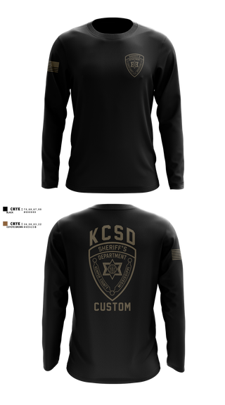 Long Sleeve Performance Shirt, Kemper County Sheriff’s Office, Police, Teamtime, Team time, sublimation, custom sports apparel, team uniforms, spirit wear, spiritwear, sports uniforms, custom shirts, team store, custom team store, fundraiser sports, apparel fundraiser