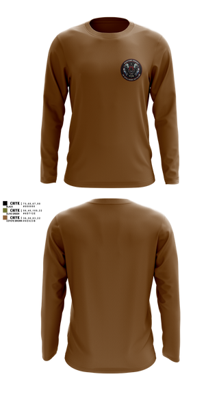 Long Sleeve Performance Shirt, Operations Company 3d Intelligence Battalion, , Teamtime, Team time, sublimation, custom sports apparel, team uniforms, spirit wear, spiritwear, sports uniforms, custom shirts, team store, custom team store, fundraiser sports, apparel fundraiser