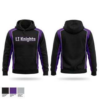 Hoodie, LI Knights, Women's Volleyball, Teamtime, Team time, sublimation, custom sports apparel, team uniforms, spirit wear, spiritwear, sports uniforms, custom shirts, team store, custom team store, fundraiser sports, apparel fundraiser