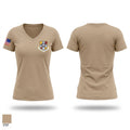 MDWG Group 1 Women's Short Sleeve V-neck Shirt - 1