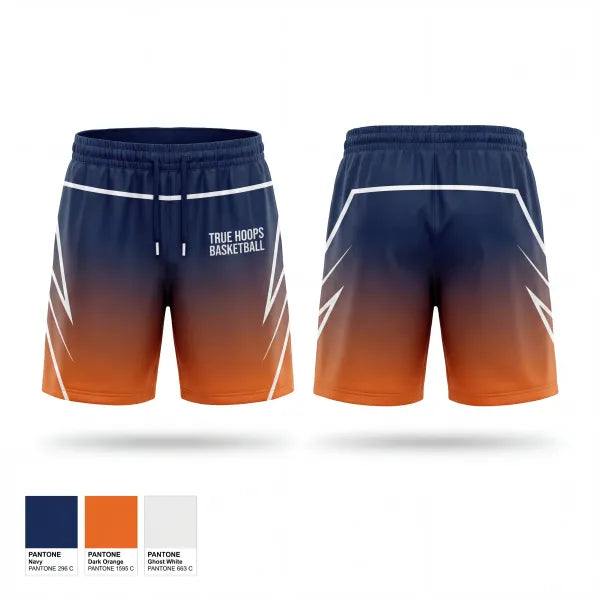Athletic Shorts With Pockets, True Hoops Basketball, Men's Basketball, Teamtime, Team time, sublimation, custom sports apparel, team uniforms, spirit wear, spiritwear, sports uniforms, custom shirts, team store, custom team store, fundraiser sports, apparel fundraiser