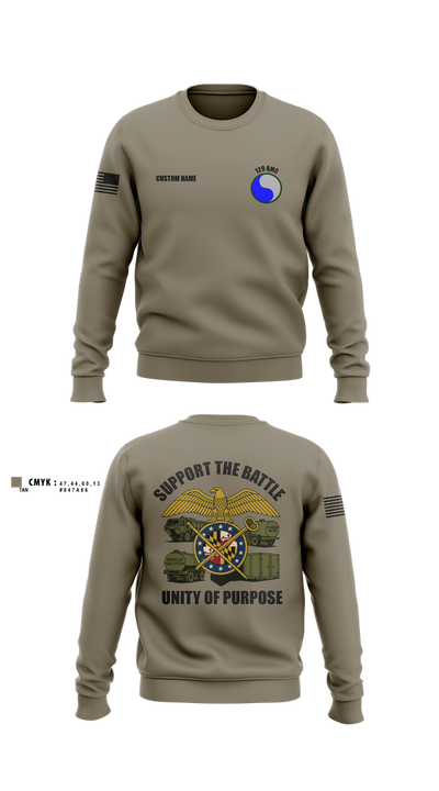 729 Quarter Master Unit 34151644 Crew Neck Sweatshirt - 10