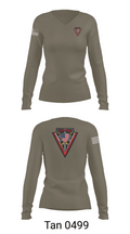Disturbance Control Team FCI YAZOO 3187434 Women's Long Sleeve V-neck Shirt - 11