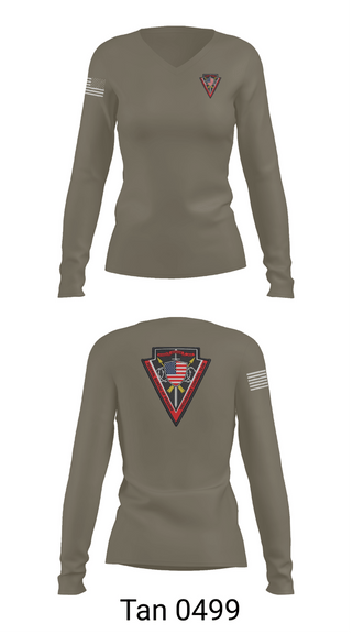 Womens Long Sleeve Vneck Shirt, Disturbance Control Team FCI YAZOO, Police, Teamtime, Team time, sublimation, custom sports apparel, team uniforms, spirit wear, spiritwear, sports uniforms, custom shirts, team store, custom team store, fundraiser sports, apparel fundraiser