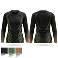 Sergeant Major Course CL 77 Women's Long Sleeve V-neck Shirt - 1