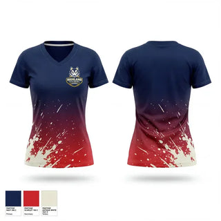 Womens Short Sleeve Vneck Shirt, Central Illinois Patriots, Softball, Teamtime, Team time, sublimation, custom sports apparel, team uniforms, spirit wear, spiritwear, sports uniforms, custom shirts, team store, custom team store, fundraiser sports, apparel fundraiser