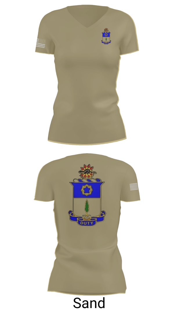 Womens Short Sleeve Vneck Shirt, C co. 4/21 Nightfighters, , Teamtime, Team time, sublimation, custom sports apparel, team uniforms, spirit wear, spiritwear, sports uniforms, custom shirts, team store, custom team store, fundraiser sports, apparel fundraiser