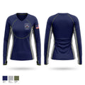 Nahant Marine Unit Women's Long Sleeve V-neck Shirt - 1