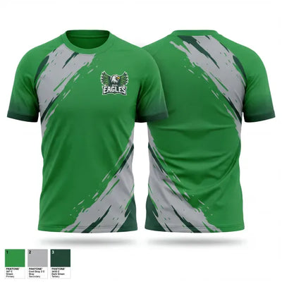 RVa eagles 15351234 Short Sleeve Performance Shirt - 1