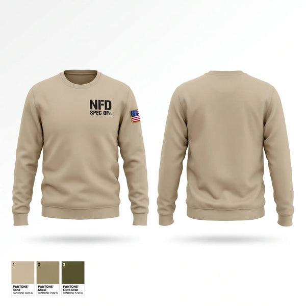 Crew Neck Sweatshirt, NFD SPEC OPs, Fire Department, Teamtime, Team time, sublimation, custom sports apparel, team uniforms, spirit wear, spiritwear, sports uniforms, custom shirts, team store, custom team store, fundraiser sports, apparel fundraiser
