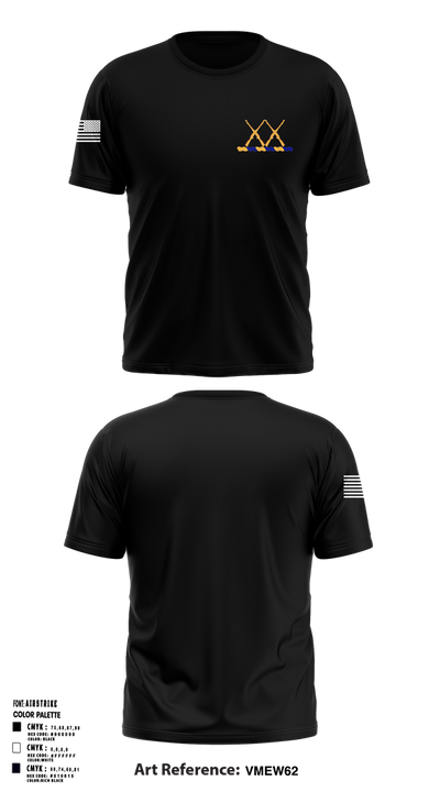 5-20 Infantry, Sniper section 41937492 Short Sleeve Performance Shirt - 1