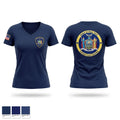 NYS Courts Women's Short Sleeve V-neck Shirt - 1