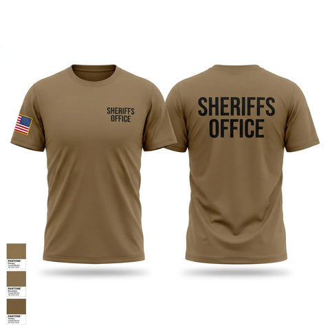 Old School Cotton Feel Shirt, Sheriffs office, Police, Teamtime, Team time, sublimation, custom sports apparel, team uniforms, spirit wear, spiritwear, sports uniforms, custom shirts, team store, custom team store, fundraiser sports, apparel fundraiser