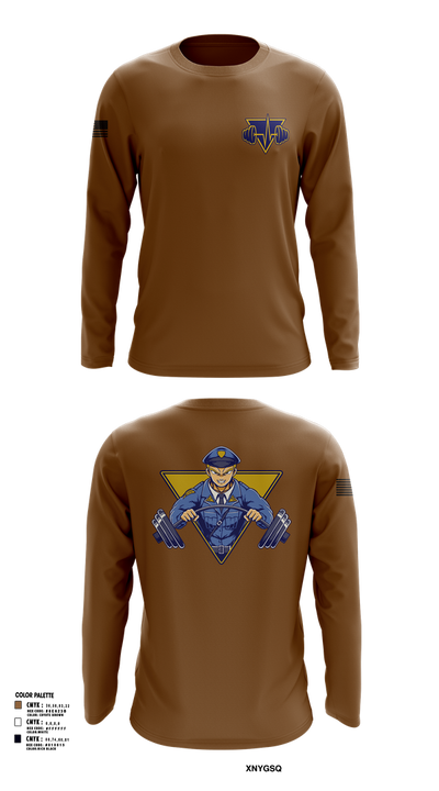 NJ State Police Long Sleeve Performance Shirt 1