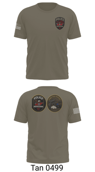Old School Cotton Feel Shirt, Murfreesboro Directed Patrol, Police, Teamtime, Team time, sublimation, custom sports apparel, team uniforms, spirit wear, spiritwear, sports uniforms, custom shirts, team store, custom team store, fundraiser sports, apparel fundraiser